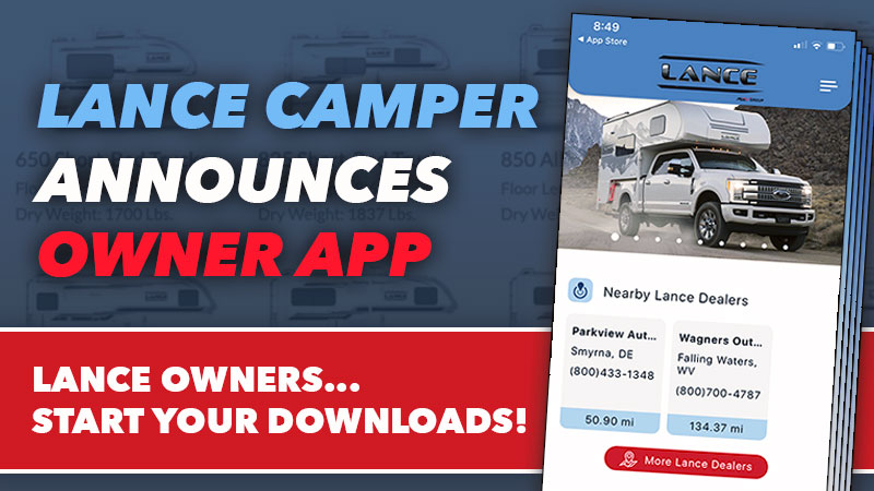 Lance Camper Owner App