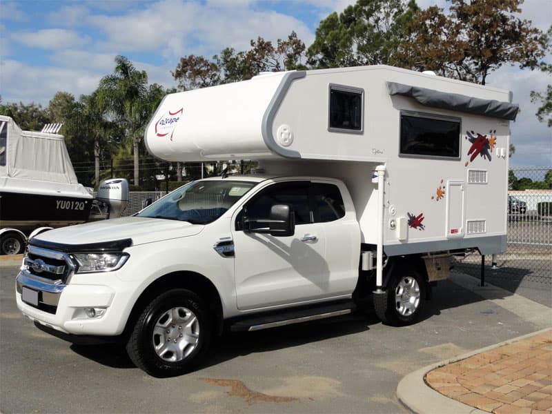 Ozcape Optima On Ford Ranger