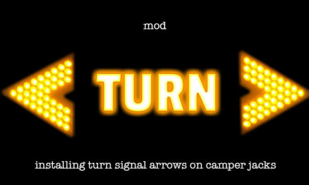 Turn signal arrows for Camper Jacks