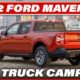 2022 Ford Maverick For Truck Campers