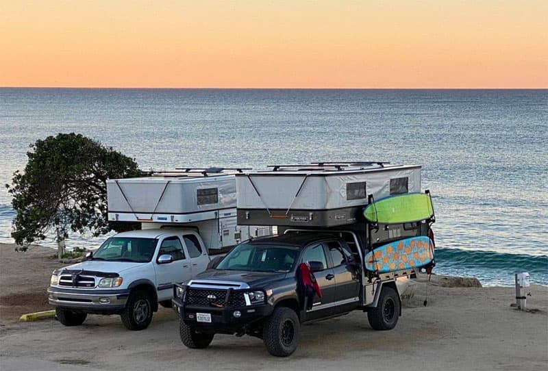 Four Wheel Camper Surfboard Rack