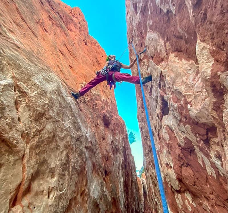 Garden Of The Gods Canyon Climb