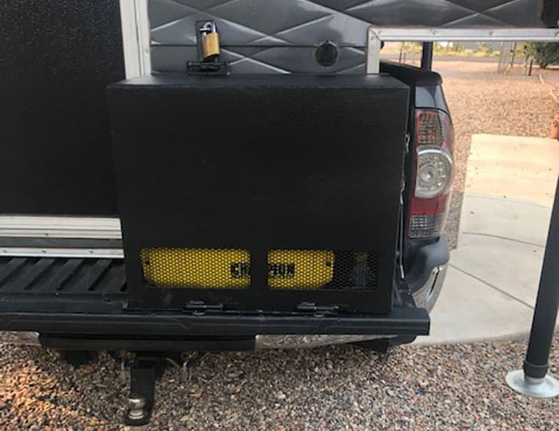 Generator Inside Rear Generator Box