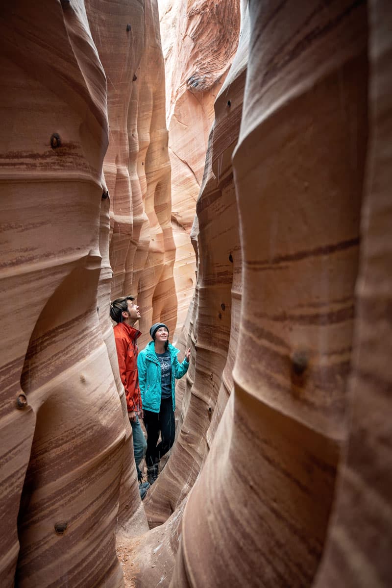 Infinite Explorers Zebra Slot Canyon Utah