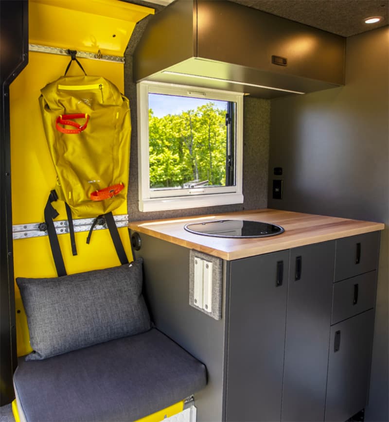 Loki Basecamp Falcon Interior Rail System And Kitchen