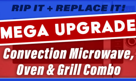 RV Camper Microwave Upgrade