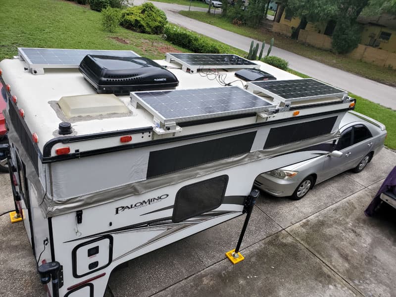 Solar panels sales for truck campers