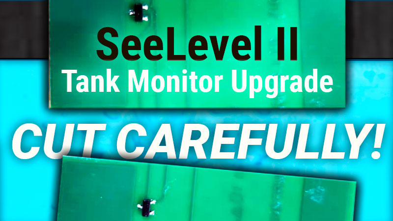 Installing SeeLevel II Monitors in a Truck Camper