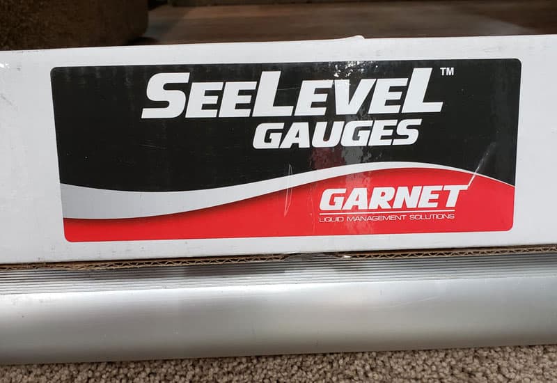 SeeLevel Gauge Garnet Box