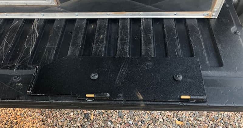 Tailgate Plate For Generator Box