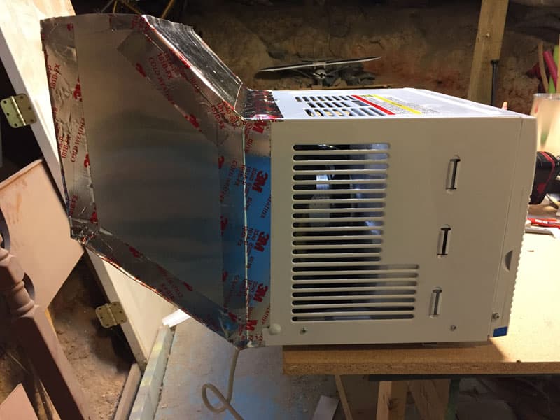 Wall Mounted Air Conditioner Duct 1