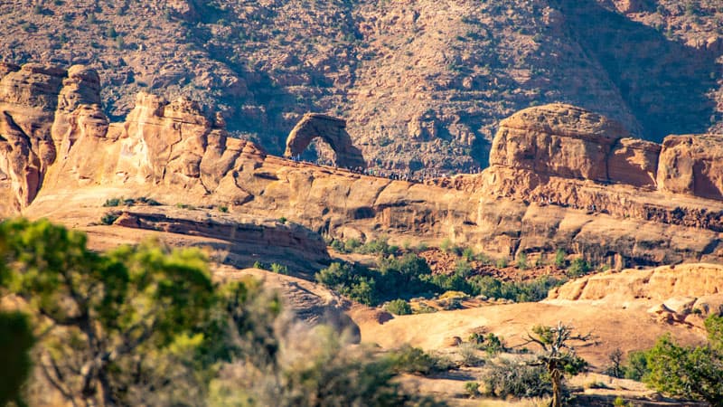 Arches National Park Boundary Camping