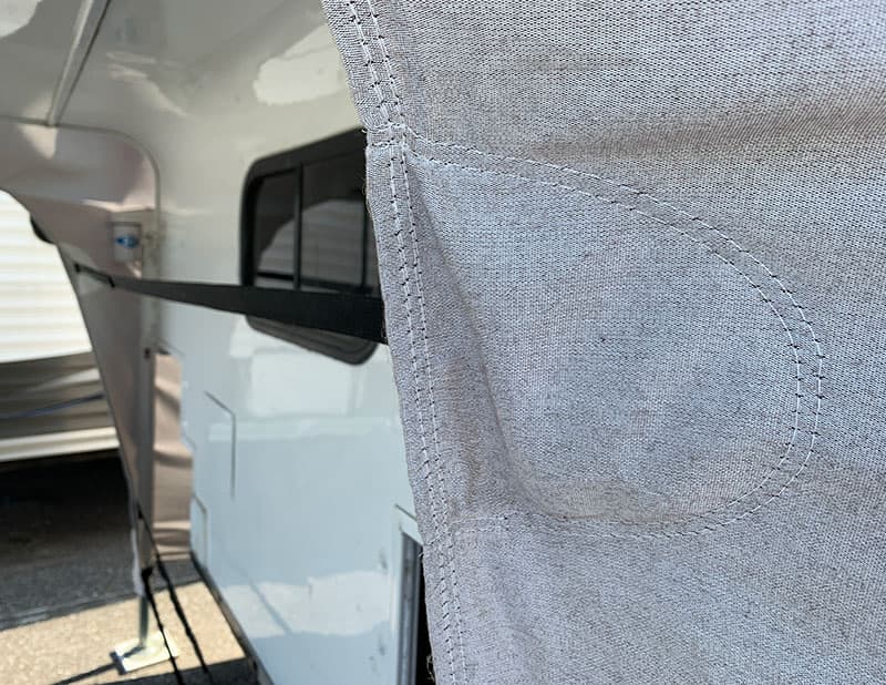 Covercraft Camper Cover Sunbrella Stitching