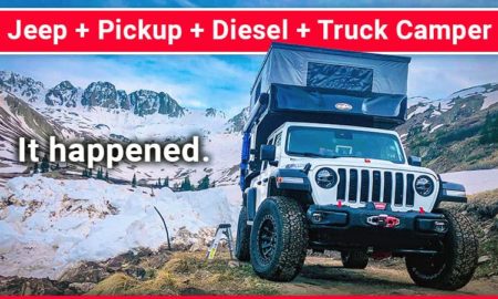 Diesel Jeep Gladiator Pickup Camper