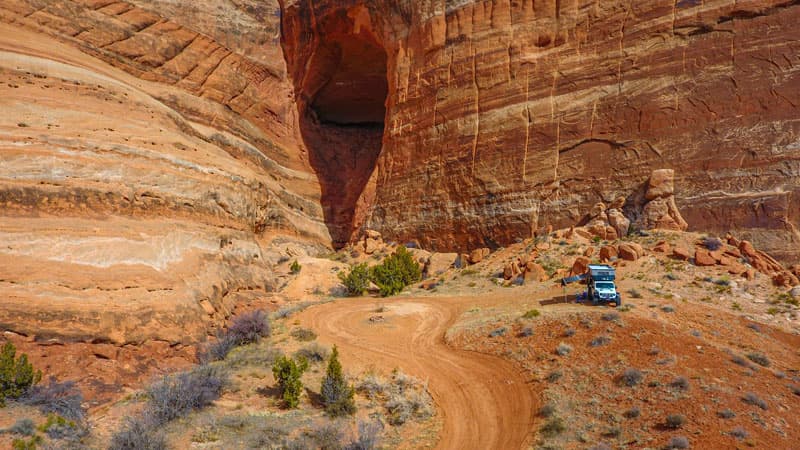 Dispersed Camping along the Kokopelli Trail