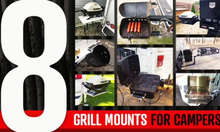 8 Gril Mounts for Truck Campers