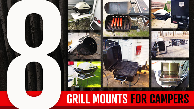 8 Gril Mounts for Truck Campers