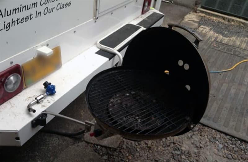 Fishing Pole Holder To Hold Grill Mount