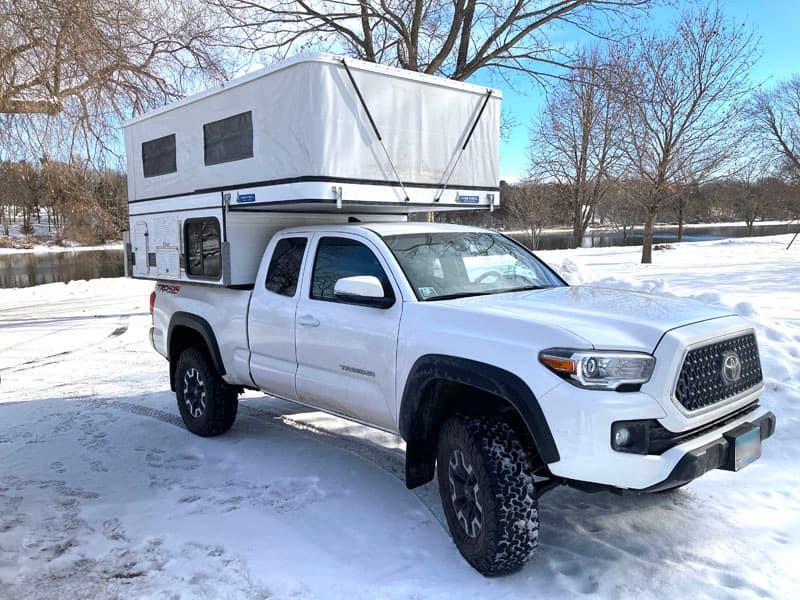 Four Wheel Camper Winter Camping