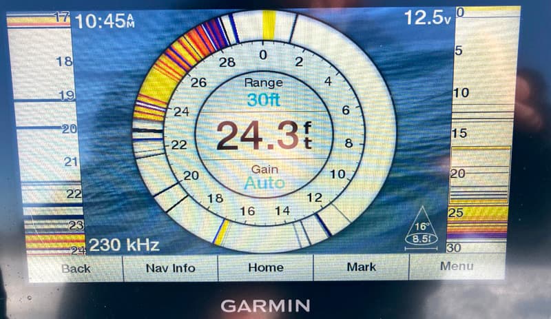 Garmin Depth Finder Fishing