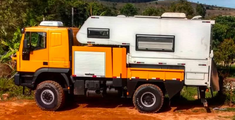 Height Iveco And Camper 12.5 Feet Tall