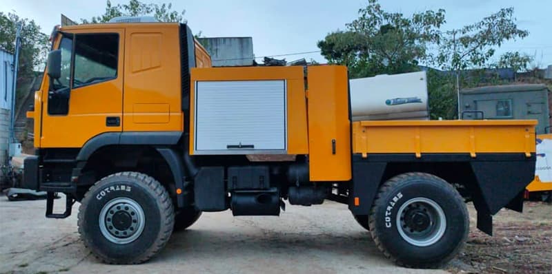 Iveco Truck Getting Ready For Camper