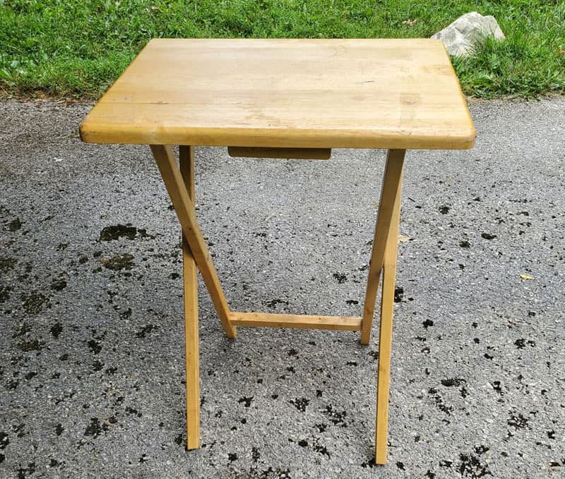 Tv Tray For Dinette Table Wobbles