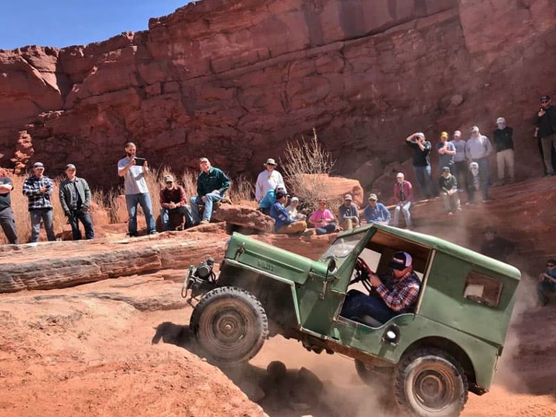 1953 CJ3B Willys On Flat Fender Friday During Easter Jeep Safari