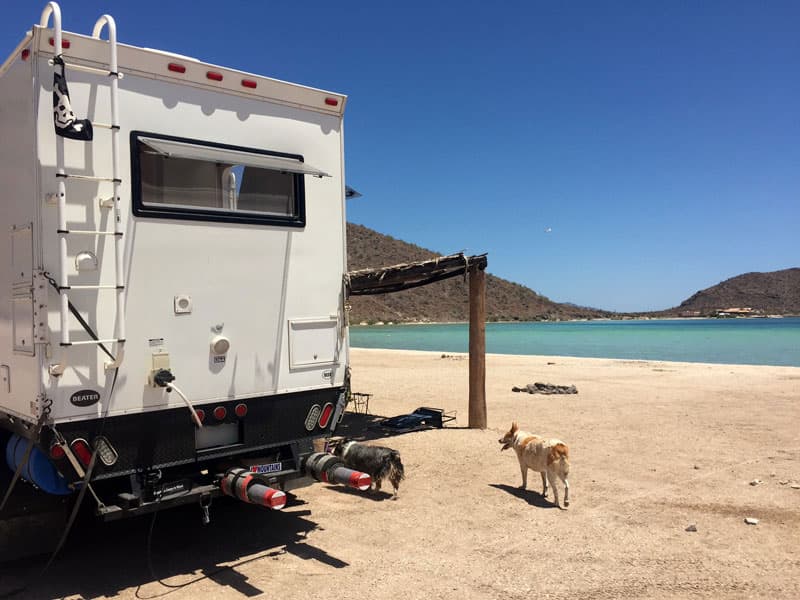 Baja Sur Mexico On Bahia Conception