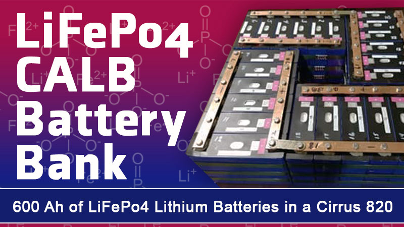 LiFePo4 Lithium Battery Install in a Truck Camper