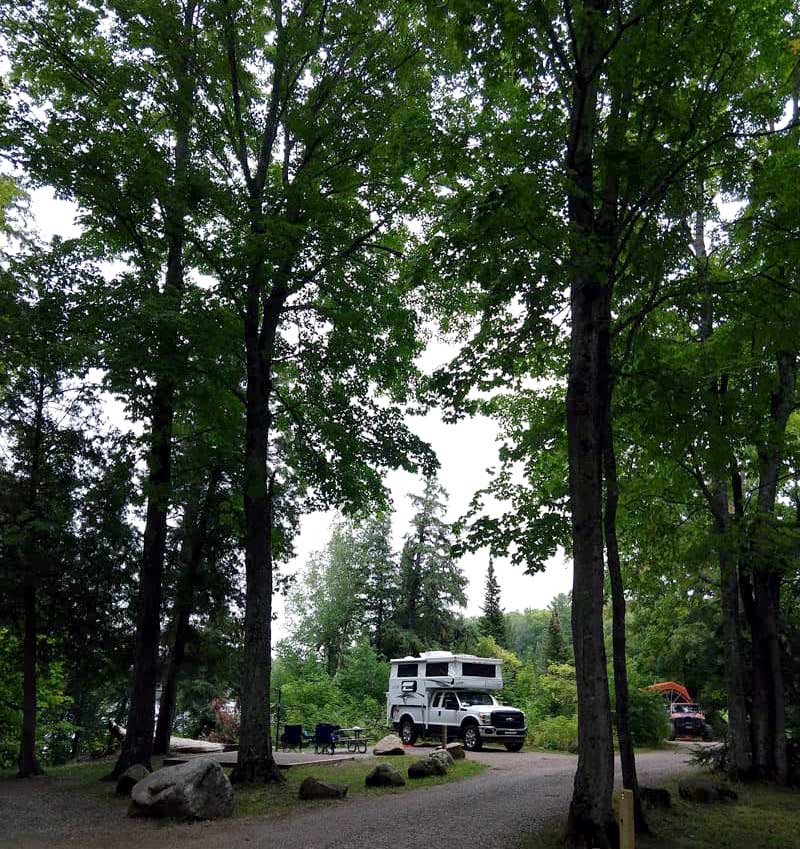 Little Beaver Campground In The Hiawatha National Forest