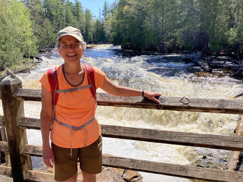 Lower Falls At Tahquamenon Falls