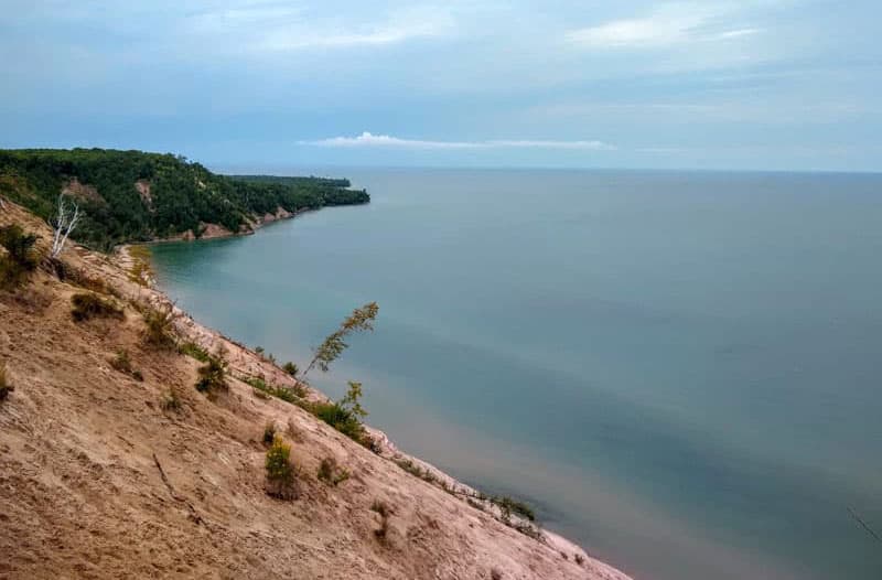 Michigan Log Slide Overlook