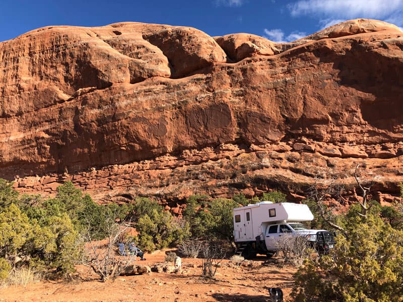 Moab, UT Near Behind The Rocks