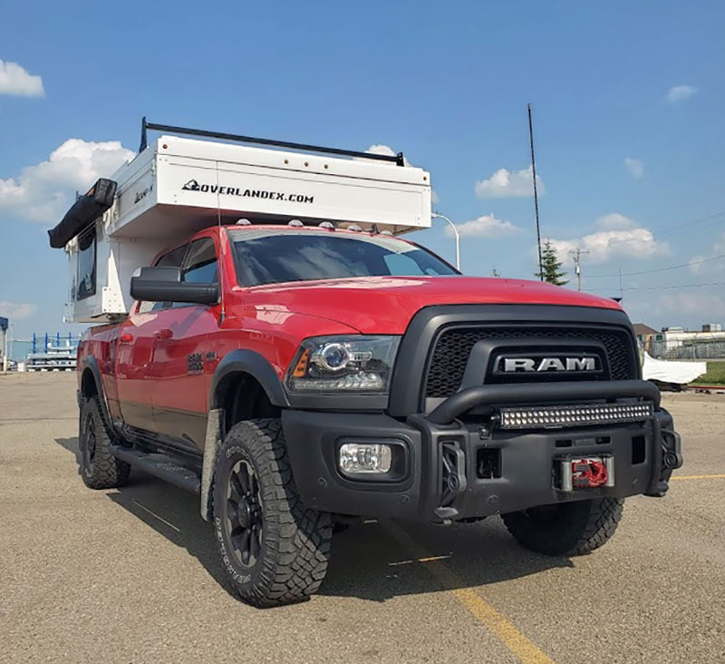 OEV Camp X on a RAM Truck