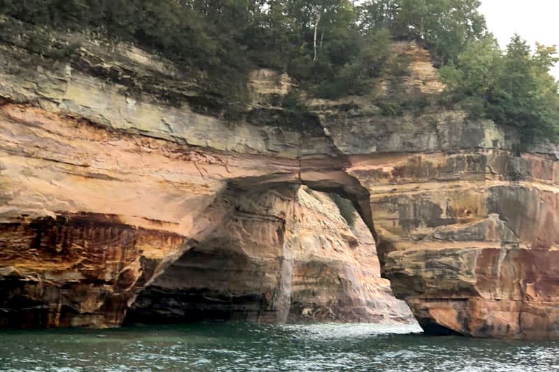 Pictured Rocks In Munising MI