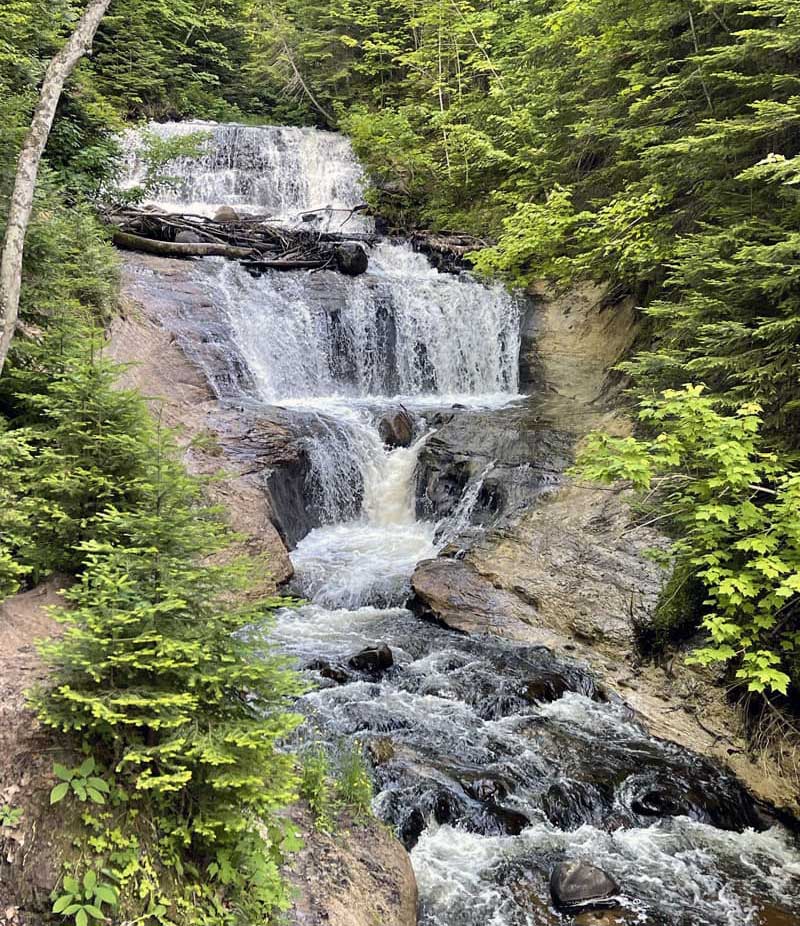 Sable Falls in Michigan