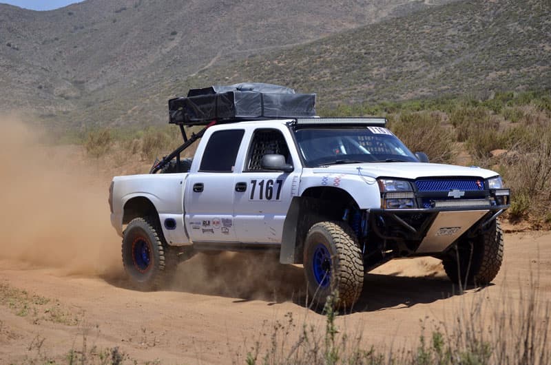 Truckeemctruckface Running The 2021 NORRA 1000 In Baja Near San Felipe