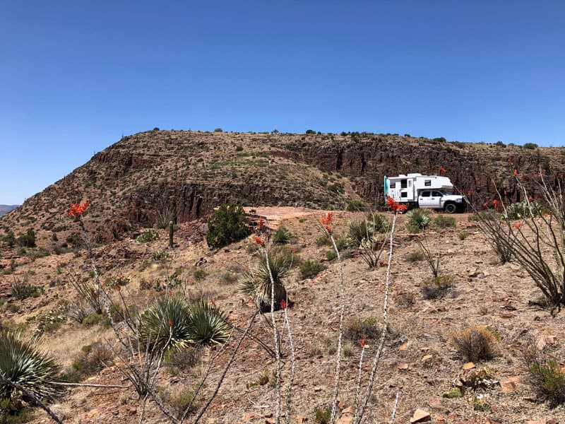 Headed South To Roosevelt Lake With Desert