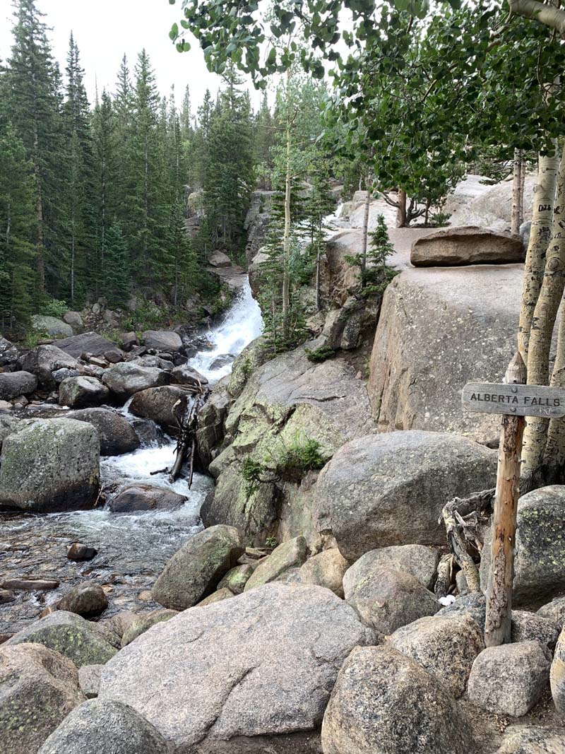 Alberta Falls, Rocky Mountain National Park