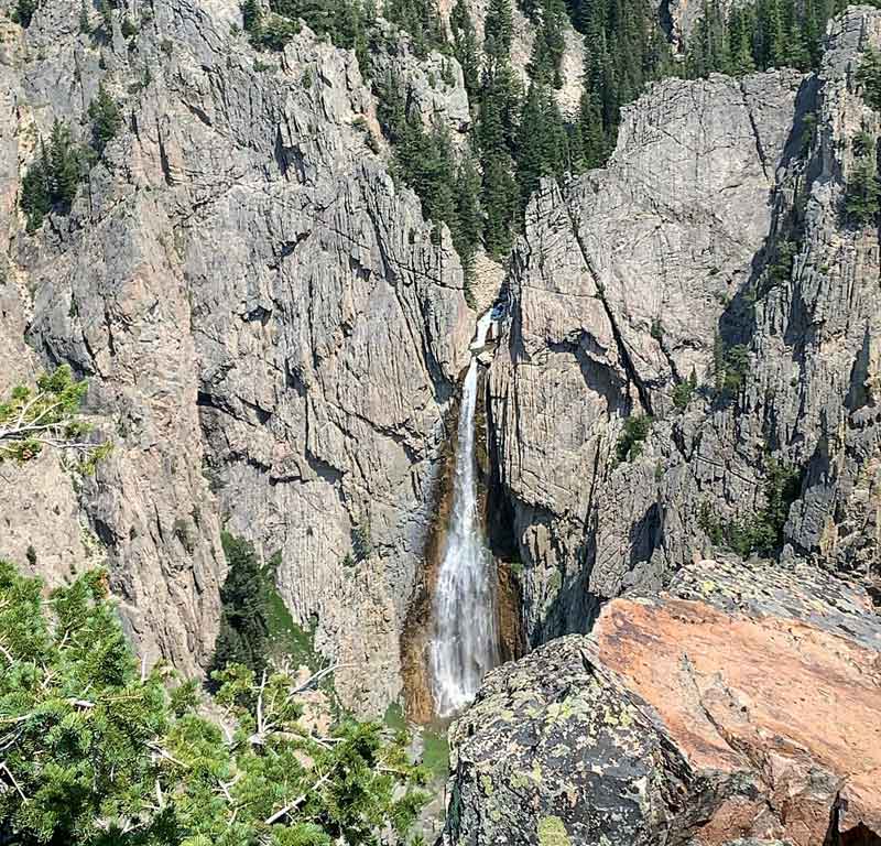 Bighorn National Forest, Tumble Mule Falls Trail