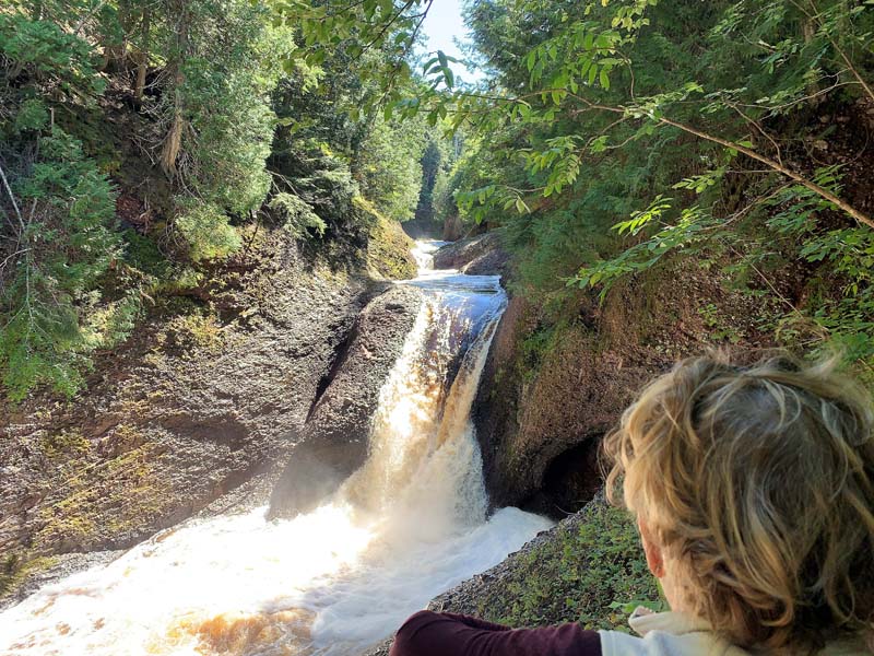 Black River, Upper Peninsula, Michigan Gorge Falls