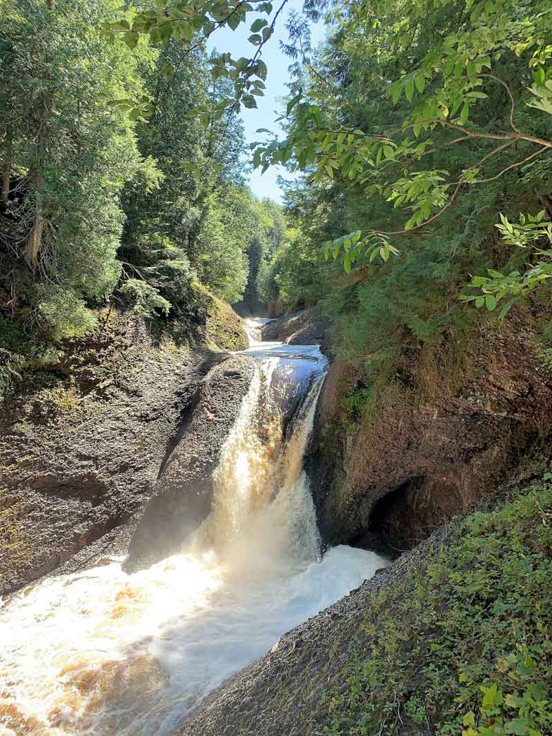 Gorge Falls Black River UP Michigan