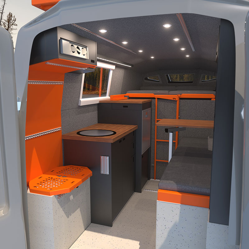 Icarus interior rendering driver side