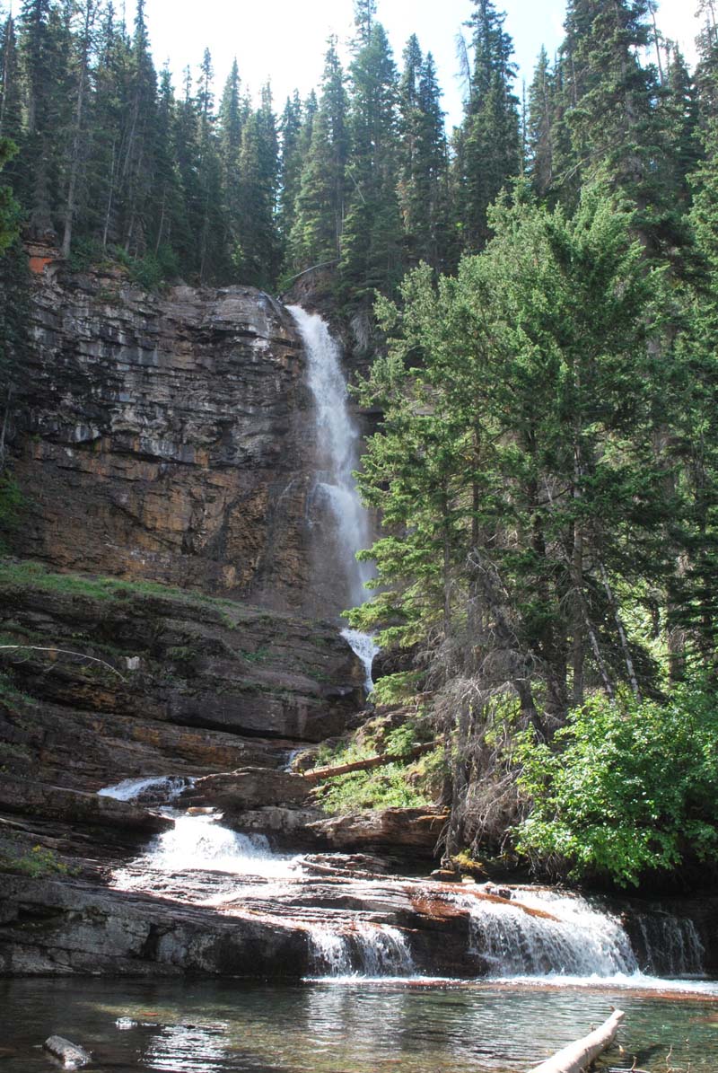 Virginia Falls Glacier National Park