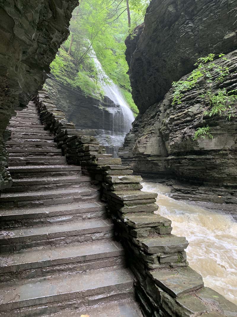 Watkins Glen State Park Gorge Trail Path