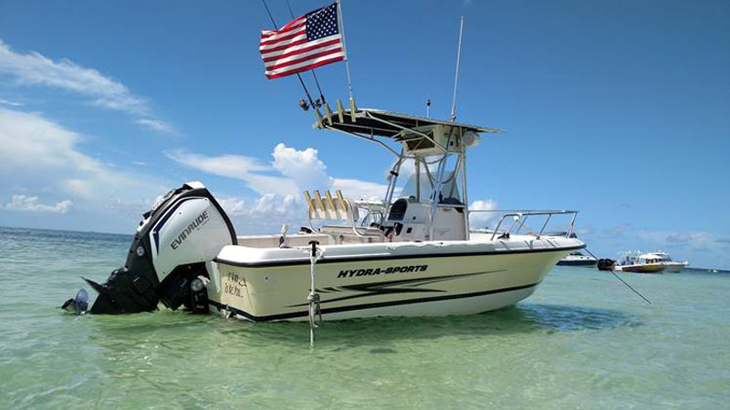 Anchored Off Lower Matacumbe Key