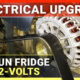 Electrical Update Allowing Camper Refrigerator to Run on 12-Volts