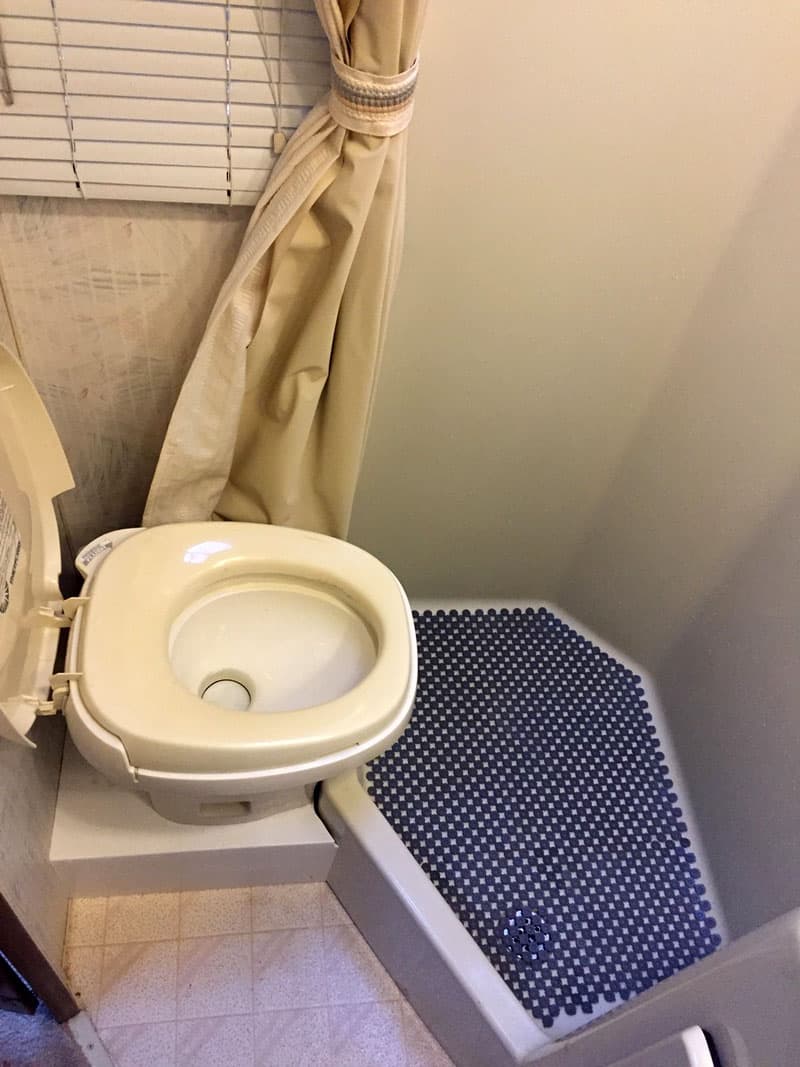 Toilet Moved For More Leg Room Overview