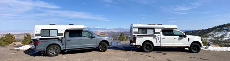 Alaskan Campers Camping Together